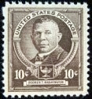 Booker T Washington Stamp