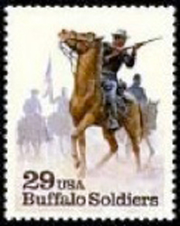 Buffalo Soldiers Stamp