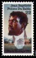 Jean Baptiste Pointe DuSable Stamp