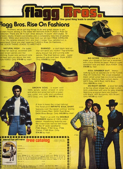 Flagg Brothers Couture - Circa 1970's 