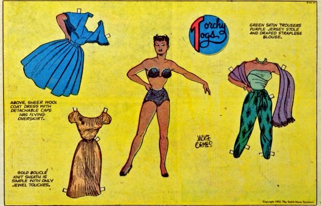 Torchy Brown Paper Doll