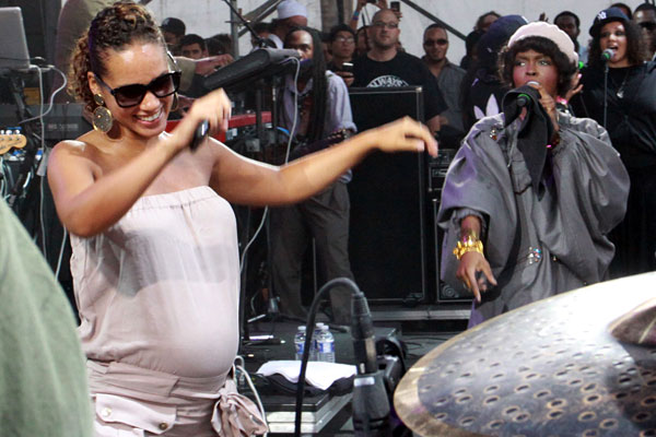Alicia Keys and Lauryn Hill