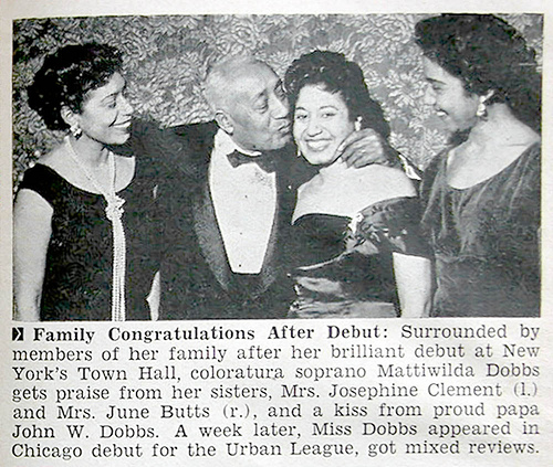 Mattiwilda Dobbs News Article