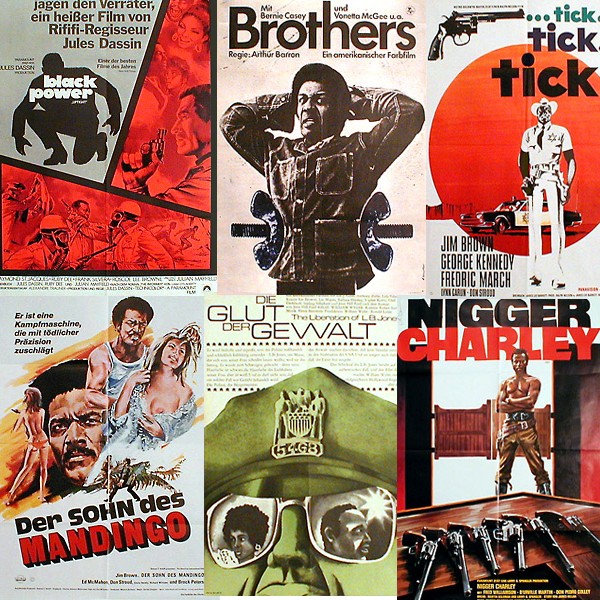East German Poster Banner East German Poster Banner Blaxploitation Movie Poster Art East Germany