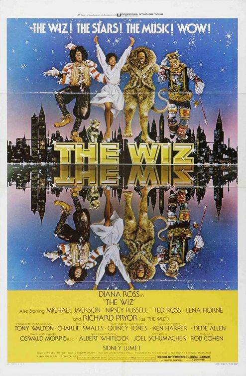 The Wiz 1978 2 The Wiz 1978 2 Blaxploitation And Music Poster Art